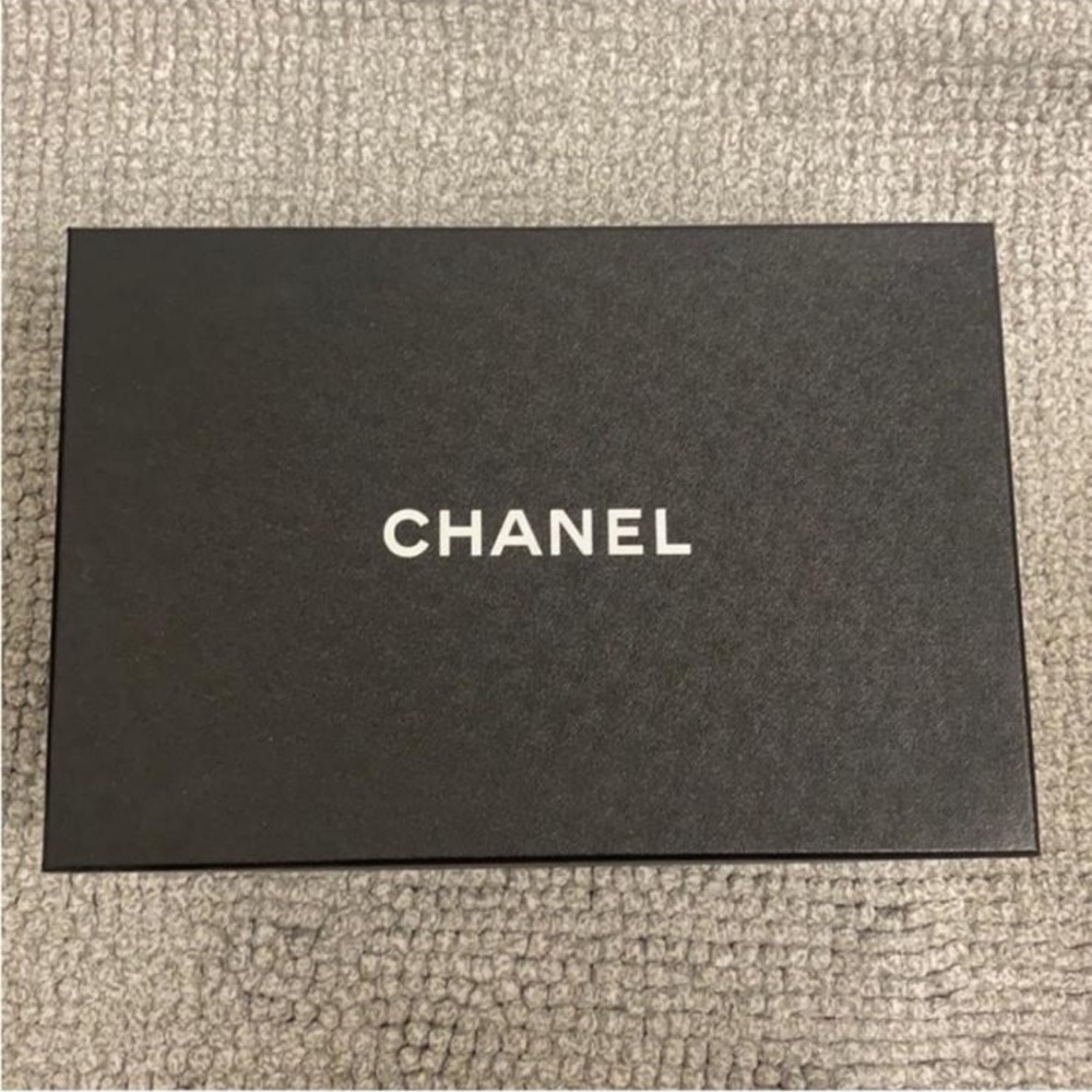 Authentic New CHANEL Black Gift/Storage/Dust Box sz 13/8.5/5.6 inches